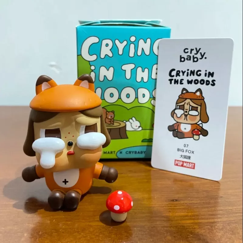 Serie Crybaby llorando en el bosque, set completo abierto Serie Crybaby llorando en el bosque, set completo abierto