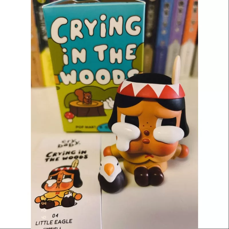 Serie Crybaby llorando en el bosque, set completo abierto Serie Crybaby llorando en el bosque, set completo abierto