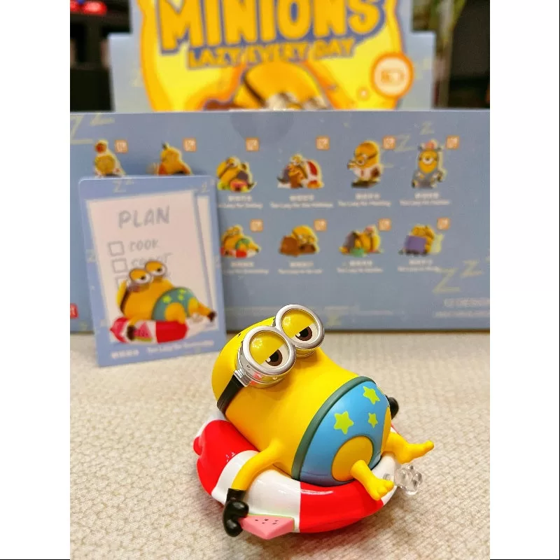 Serie Minions Lazy Every Day Demasiado perezoso para nadar
