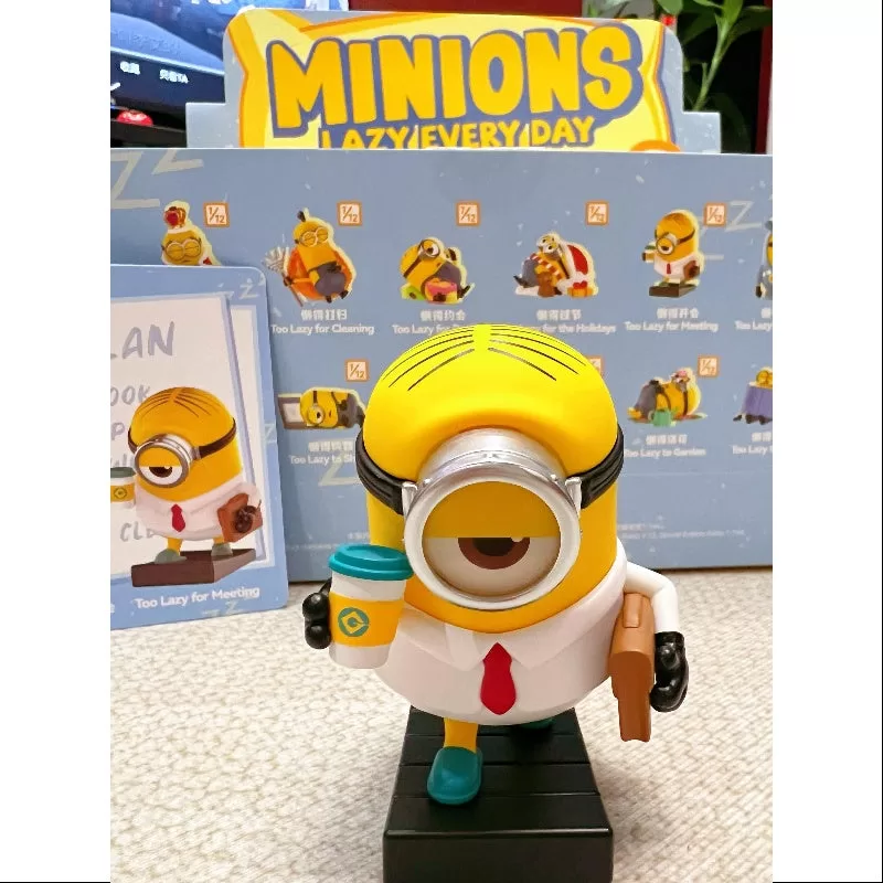 Serie Minions Lazy Every Day Demasiado perezoso para reunirse