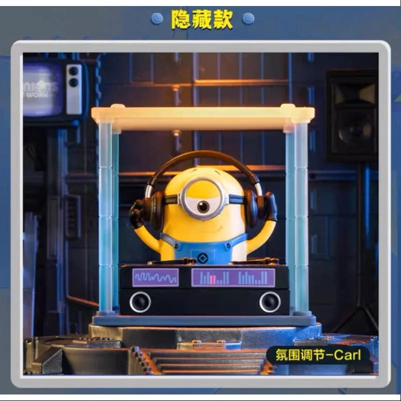 Serie Minions en acción DJ secreto CARL (1/108)