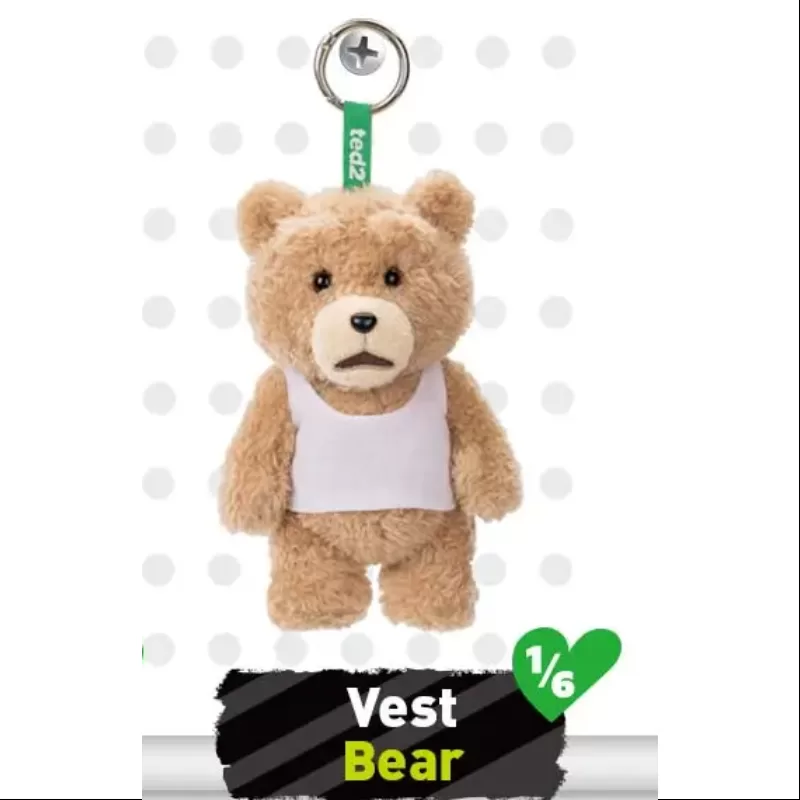 Serie completa de colgantes de peluche de acción de oso de peluche Ted2, conjunto abierto Serie completa de colgantes de peluche de acción de oso de peluche Ted2, conjunto abierto