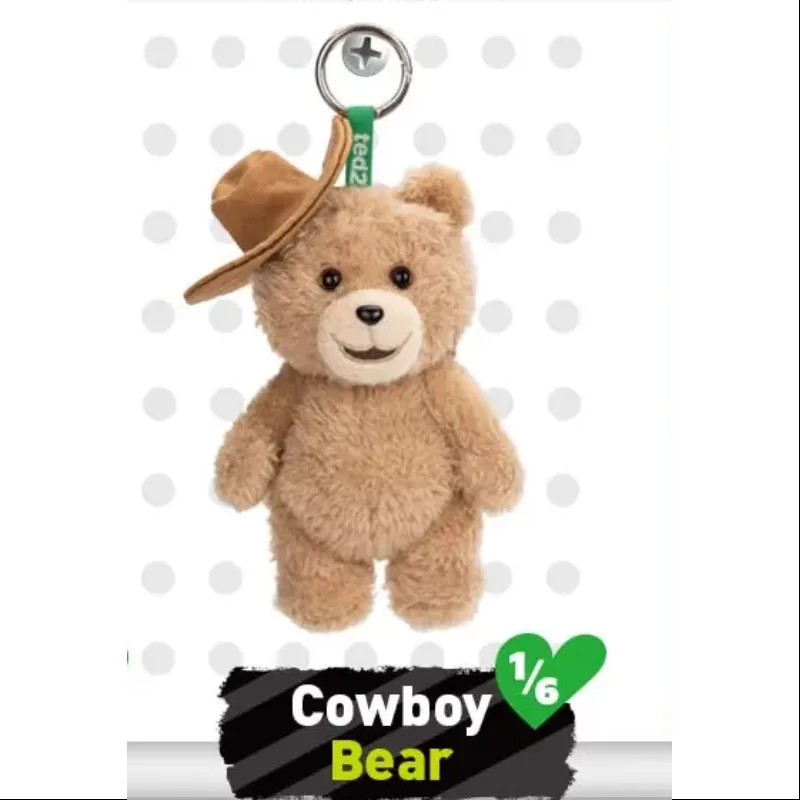 Serie completa de colgantes de peluche de acción de oso de peluche Ted2, conjunto abierto Serie completa de colgantes de peluche de acción de oso de peluche Ted2, conjunto abierto