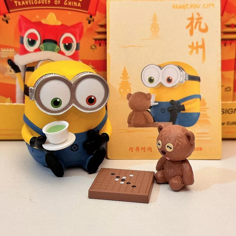 Serie completa de los diarios de viaje de los Minions por China, abierta Serie completa de los diarios de viaje de los Minions por China, abierta