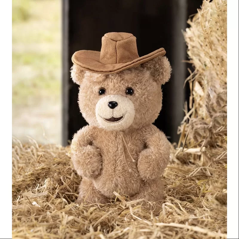 Serie de colgantes de peluche de acción de oso de peluche Ted2 Oso vaquero