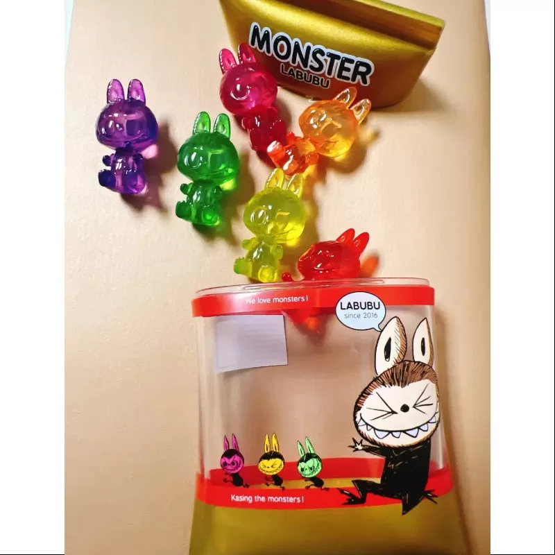 Serie de dulces Labubu The Monsters Candy, caramelos de goma