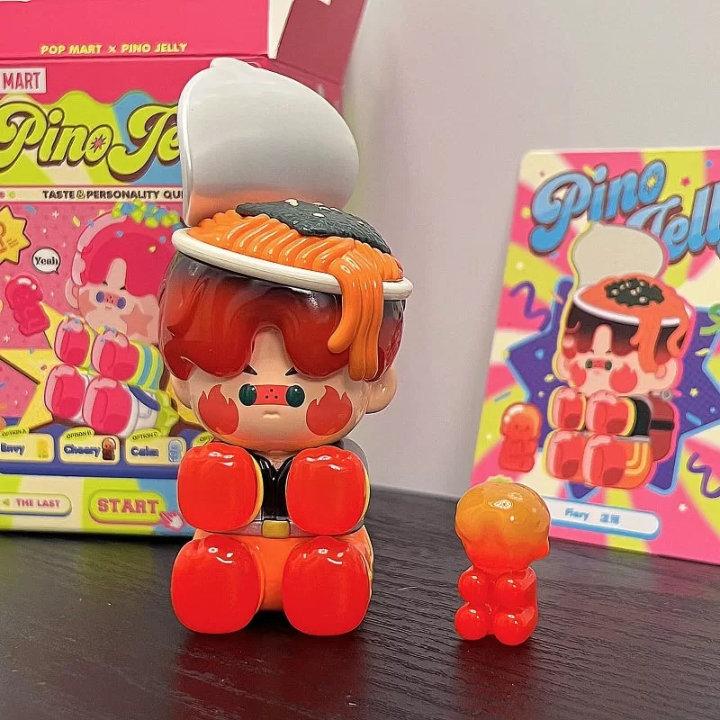 Serie de preguntas sobre el sabor y la personalidad de Pino Jelly