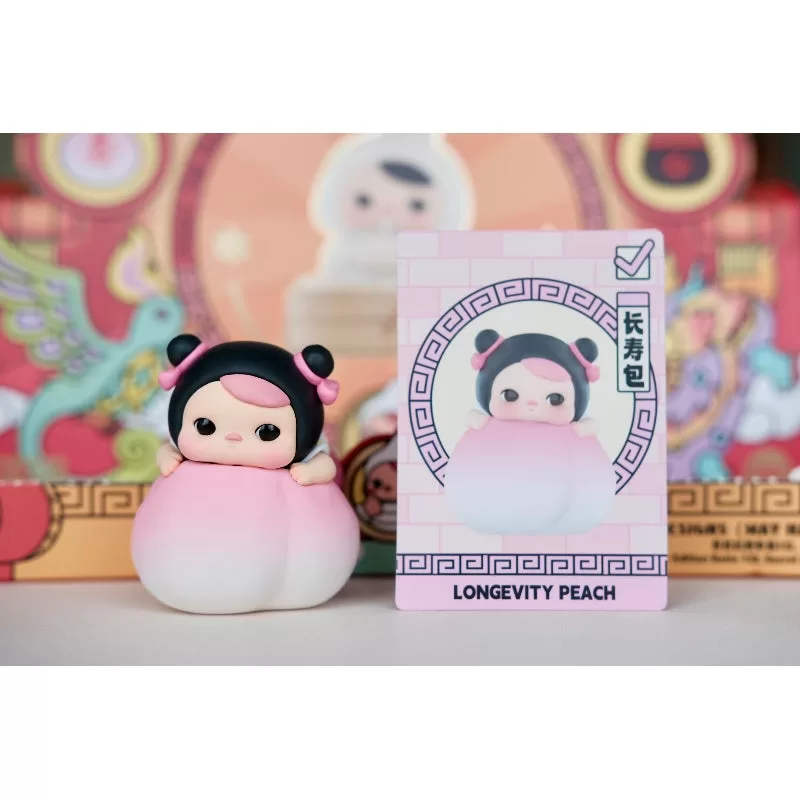 Serie de restaurantes de comida de elfos PUCKY Longevity Peach