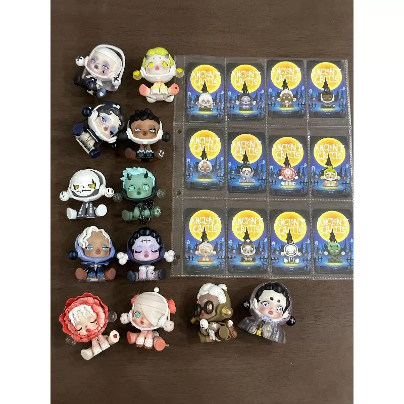 Skullpanda Ancient Castle Series Conjunto completo abierto Skullpanda Ancient Castle Series Conjunto completo abierto