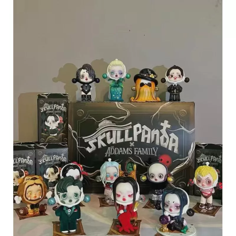 Skullpanda X La Familia Addams Serie Conjunto Completo Abierto Skullpanda X La Familia Addams Serie Conjunto Completo Abierto