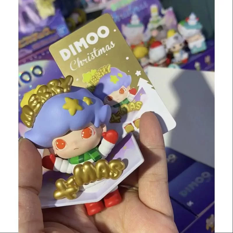 Tarjeta navideña secreta de la serie DIMOO Navidad 2020 (1/288)