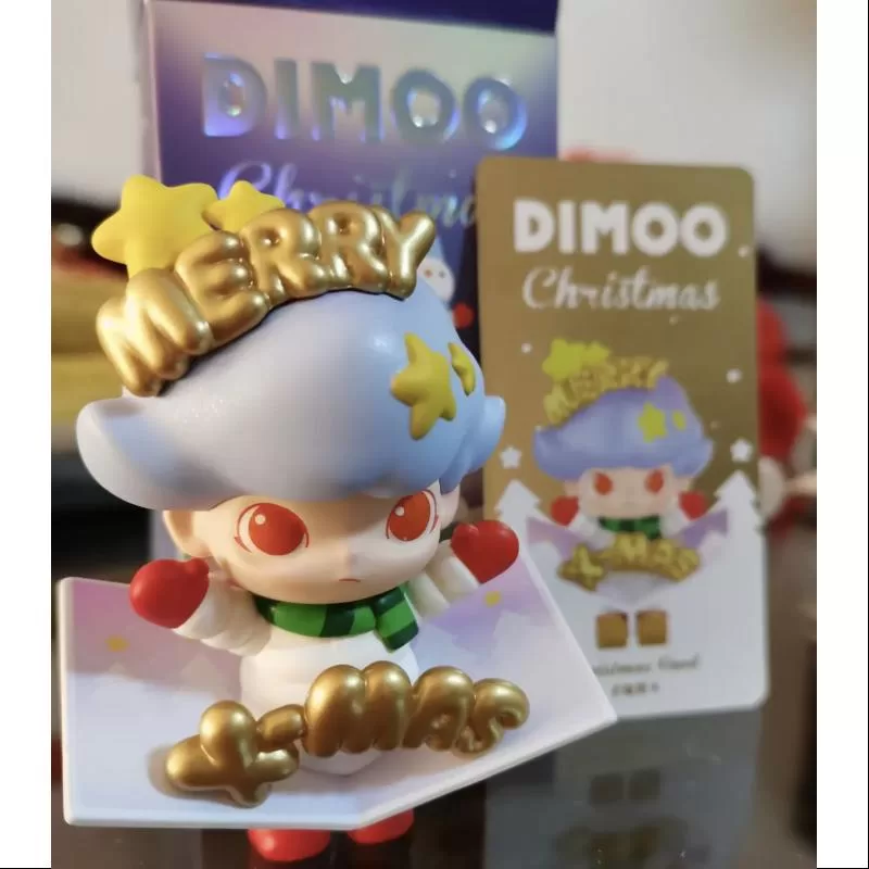 Tarjeta navideña secreta de la serie DIMOO Navidad 2020 (1/288)